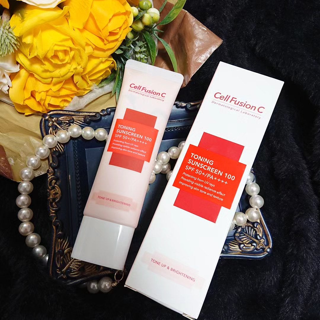 トーニングサンスクリーン100/Cell Fusion C(セルフュージョンシー)/日焼け止めクリームを使ったクチコミ(1枚目)