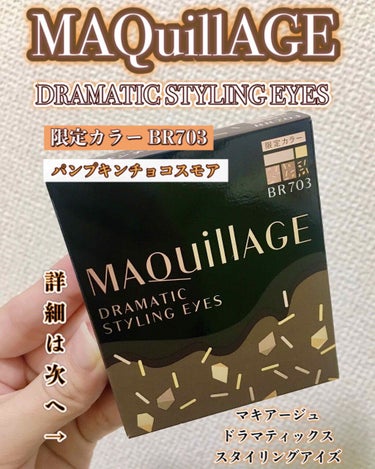 ドラマティックスタイリングアイズ/マキアージュ/アイシャドウパレットを使ったクチコミ（1枚目）