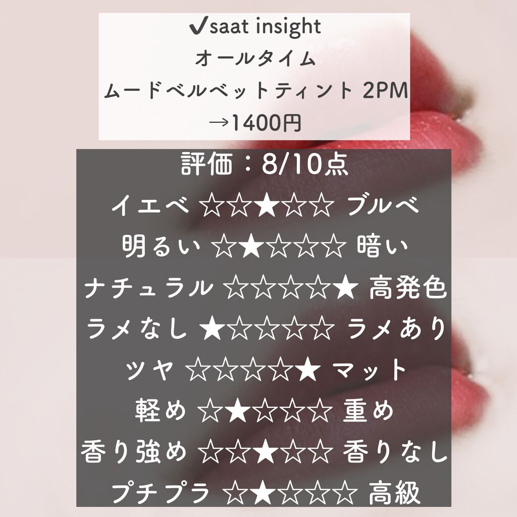 ウルトラ セッティング リアル フィクサー/saat insight/フィックスミストを使ったクチコミ（2枚目）