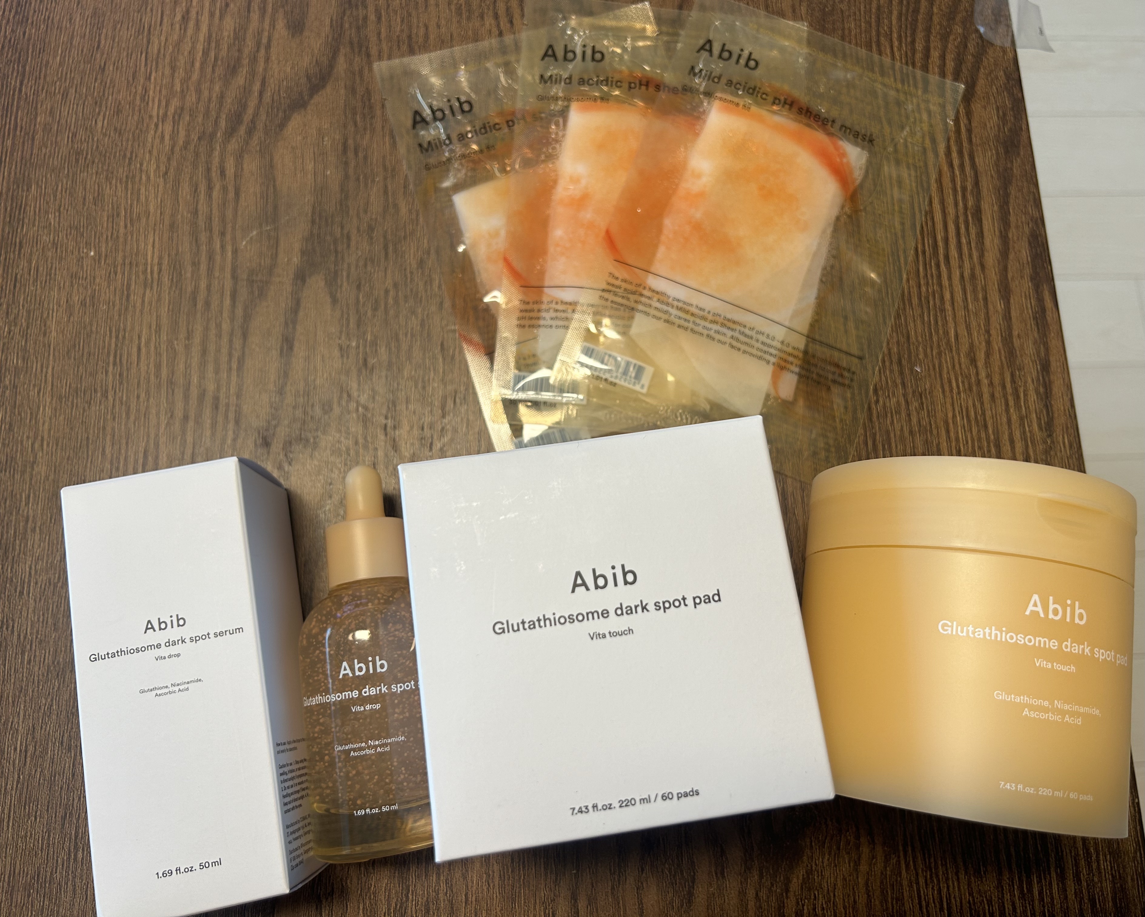 グルタチオンソームダークスポットセラムビタドロップ/Abib /美容液を使ったクチコミ（1枚目）