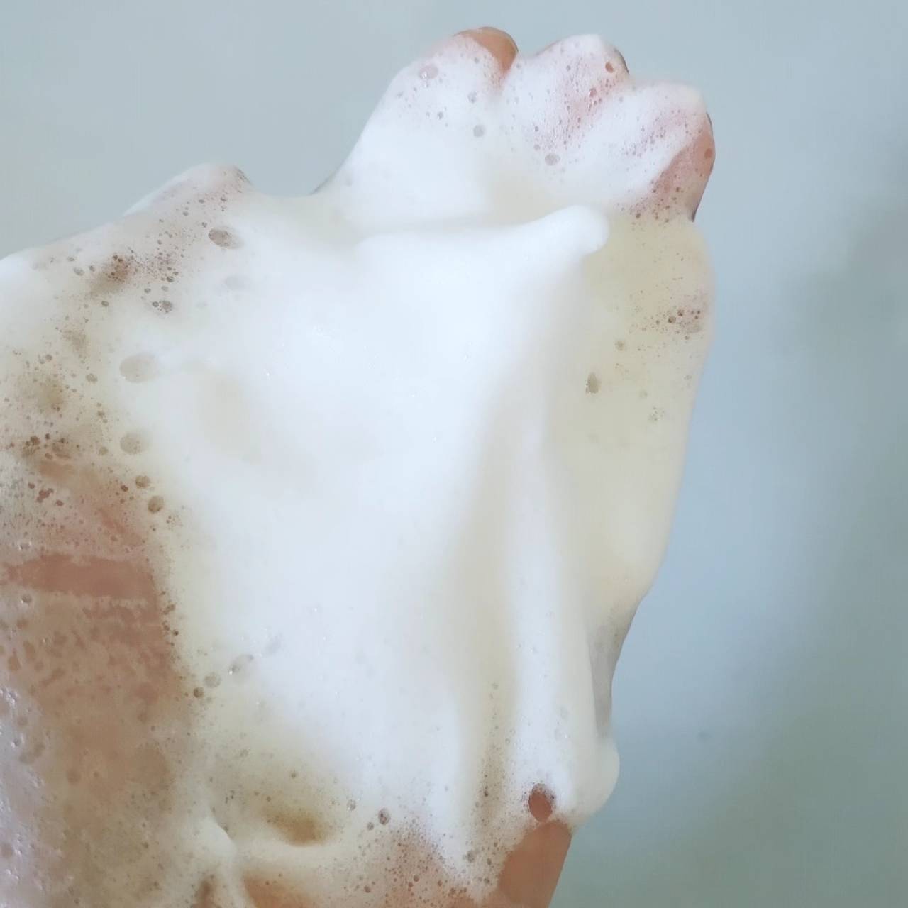 Q+Me スウィート ボム タラソ スクラブ/AGARISM/バスト・ヒップケアを使ったクチコミ（3枚目）