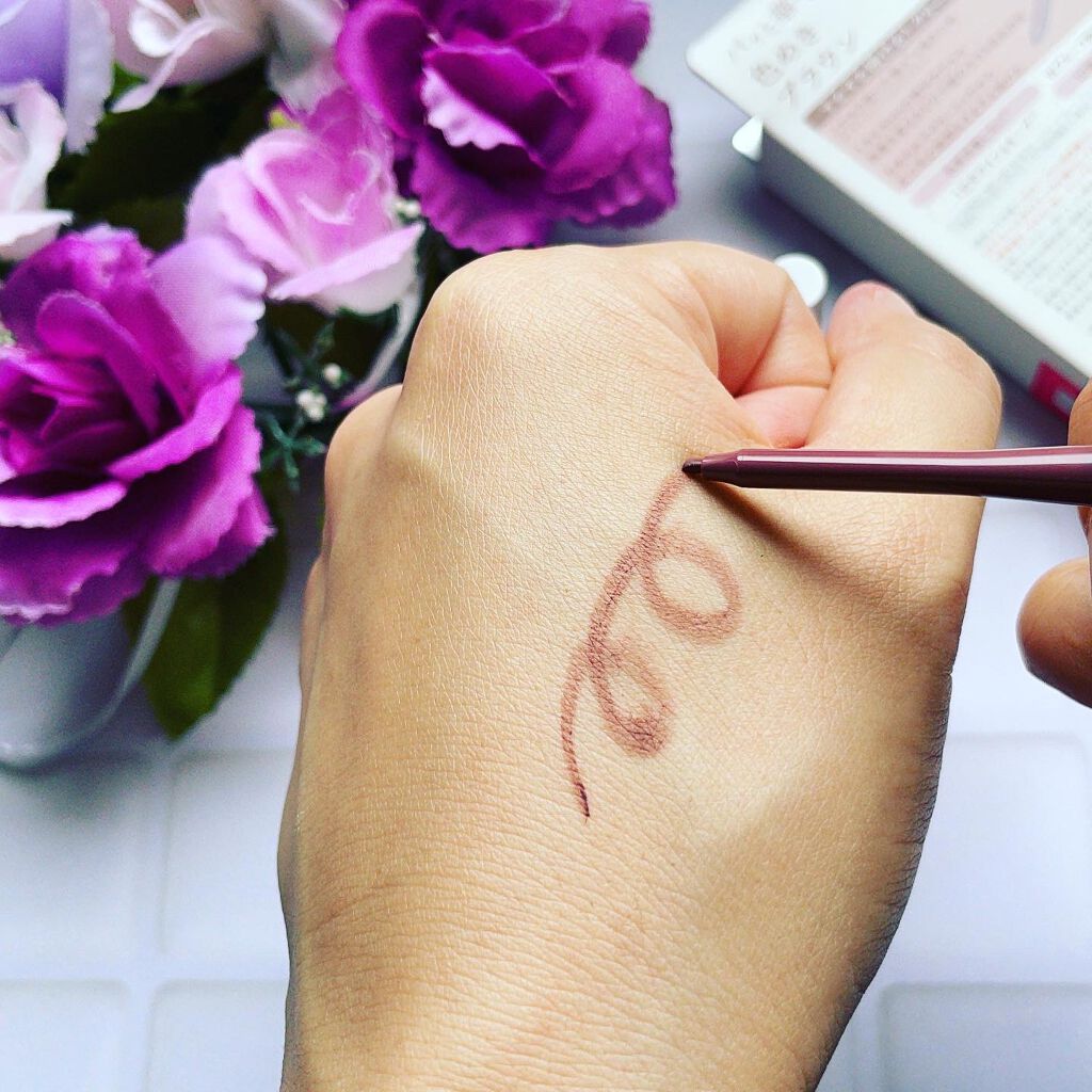 クリームフィットペンシル＜アイライナー＞ ロージィブラウン/ラブ・ライナー/ペンシルアイライナーを使ったクチコミ（3枚目）