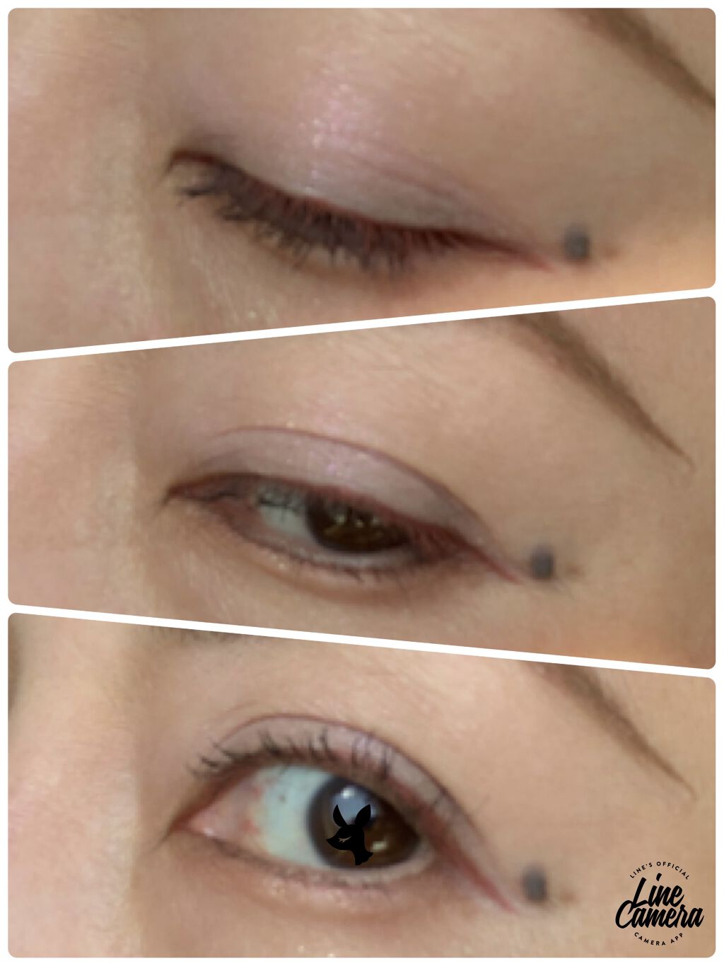 クリーミータッチライナー/キャンメイク/ジェルアイライナーを使ったクチコミ（2枚目）