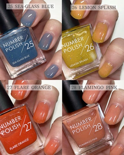 NUMBER POLISH /D-UP/マニキュアを使ったクチコミ(3枚目)