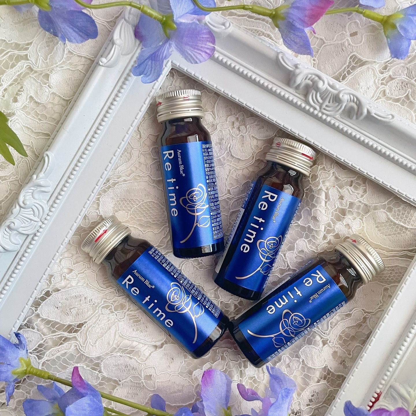 Re time ブルーローズドリンク/オーラムブルー/美容ドリンクを使ったクチコミ（1枚目）