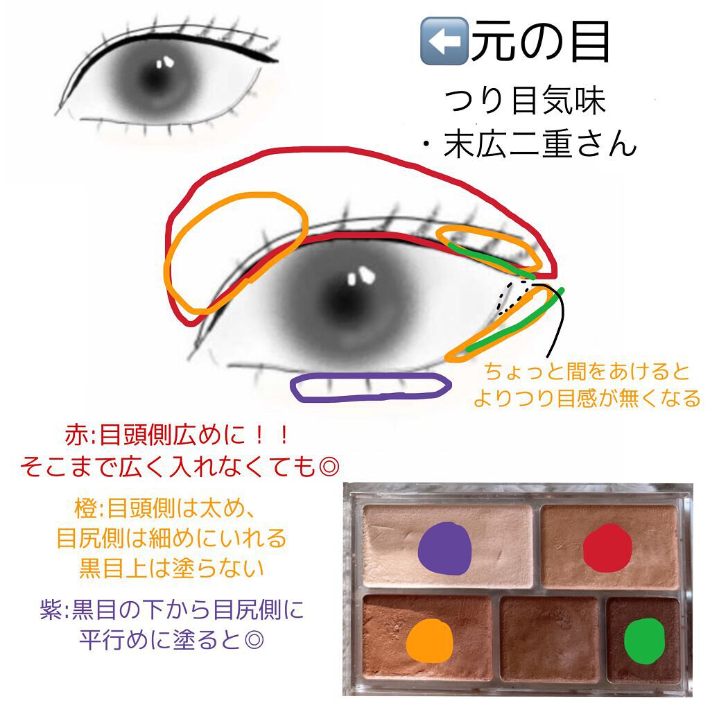 パーフェクトマルチアイズ/キャンメイク/アイシャドウパレットを使ったクチコミ(9枚目)