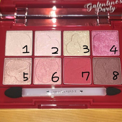 JILL STUART ギャレンタインズパーティー アイシャドウパレットのクチコミ「JILLSTUARTオタクが買ってないとでも?
~じ ってうつと JILLSTUARTって出て.....」(2枚目)