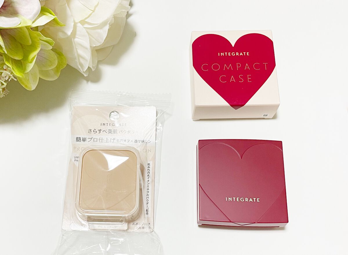 プロフィニッシュファンデーション/インテグレート/パウダーファンデーションを使ったクチコミ（1枚目）