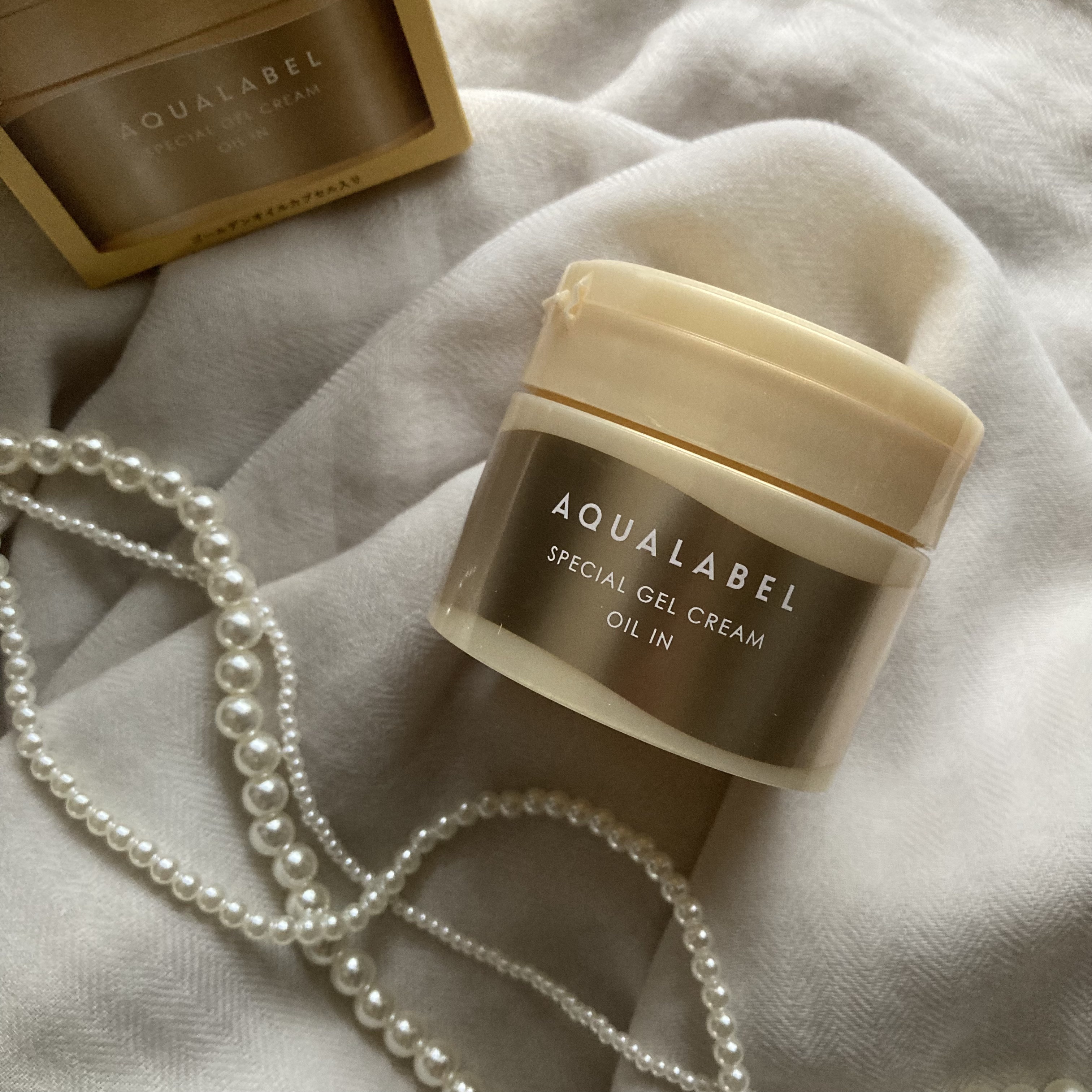 スペシャルジェルクリーム　ＥＸ　（オイルイン）/アクアレーベル/オールインワン化粧品を使ったクチコミ（1枚目）