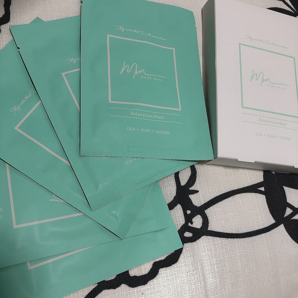 リラクゼーションマスク/MADE IN ME/シートマスク・パックを使ったクチコミ(1枚目)
