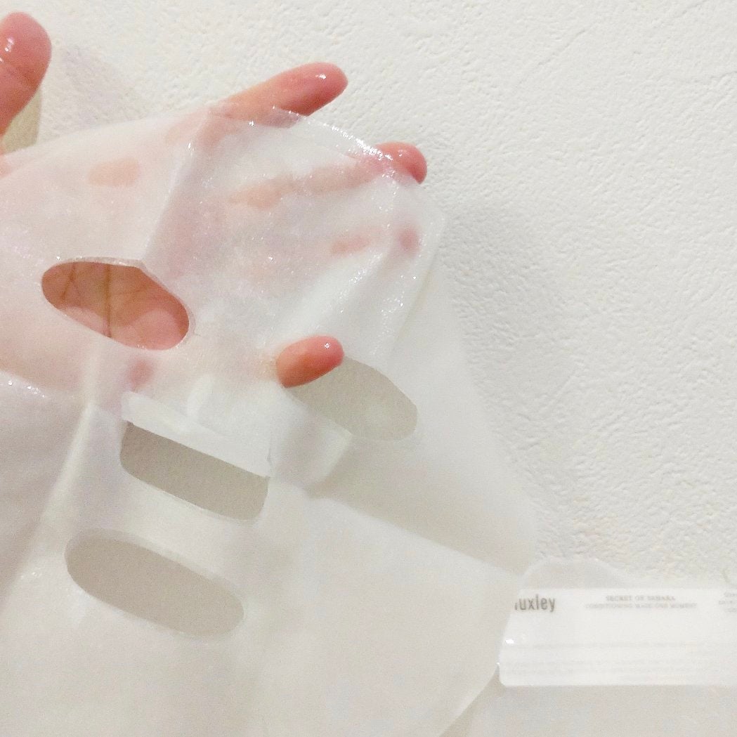 コンディショニングマスク; ワンモーメント/Huxley/シートマスク・パックを使ったクチコミ(4枚目)