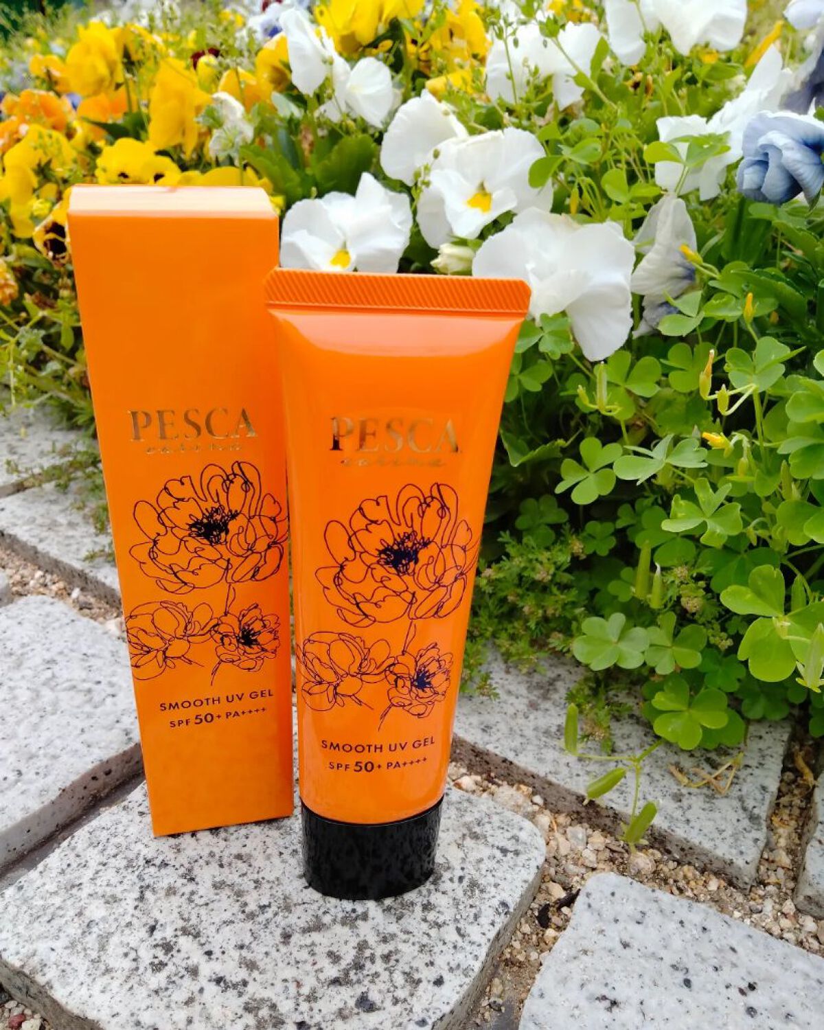 スムース UVジェル/ペスカ カリーナ/日焼け止めジェルを使ったクチコミ（1枚目）