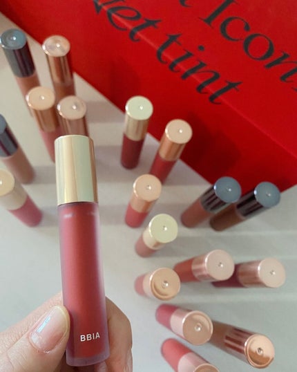 ラストベルベットティント/BBIA/リップティントを使ったクチコミ(10枚目)