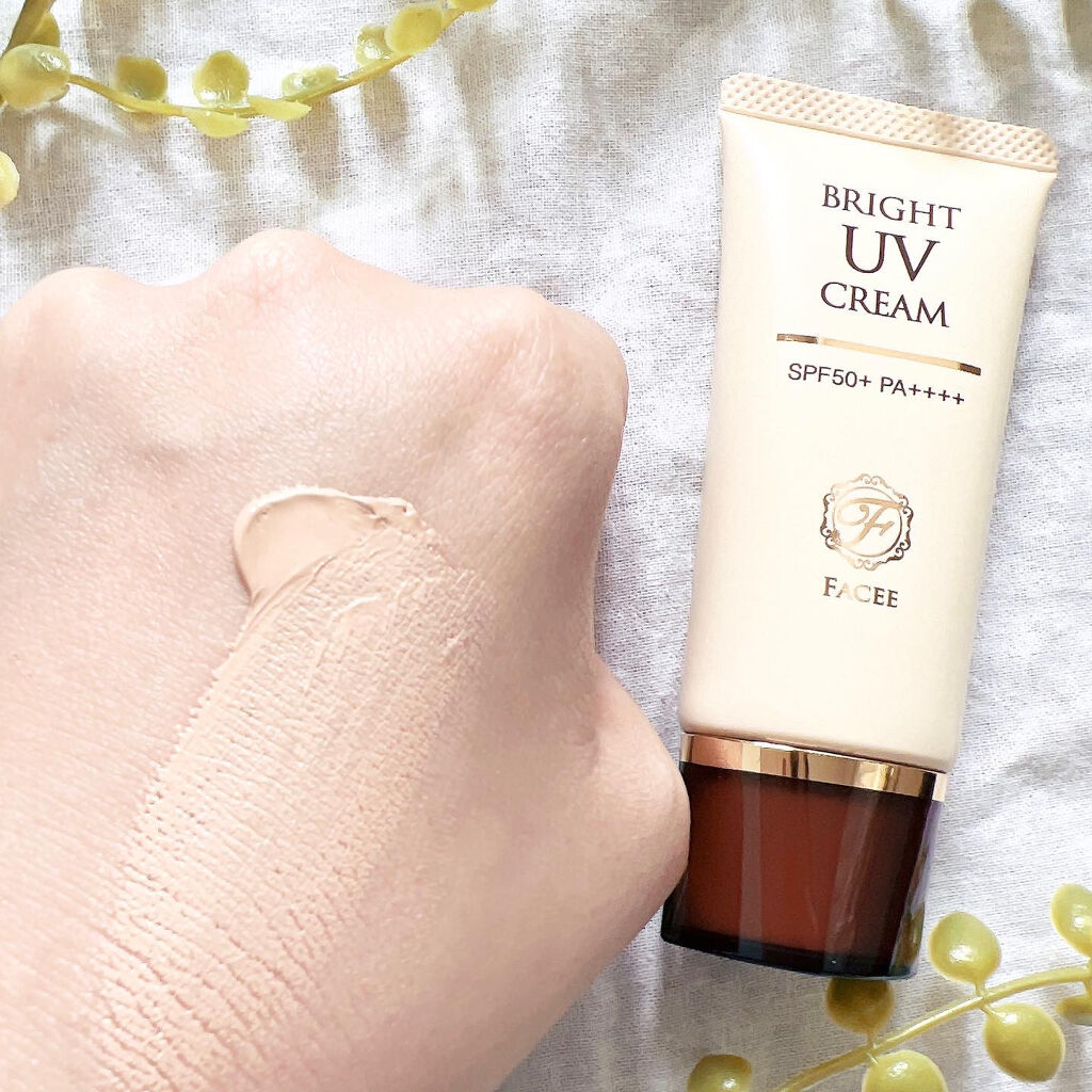 ブライトUVクリーム/Facee/日焼け止めクリームを使ったクチコミ（3枚目）