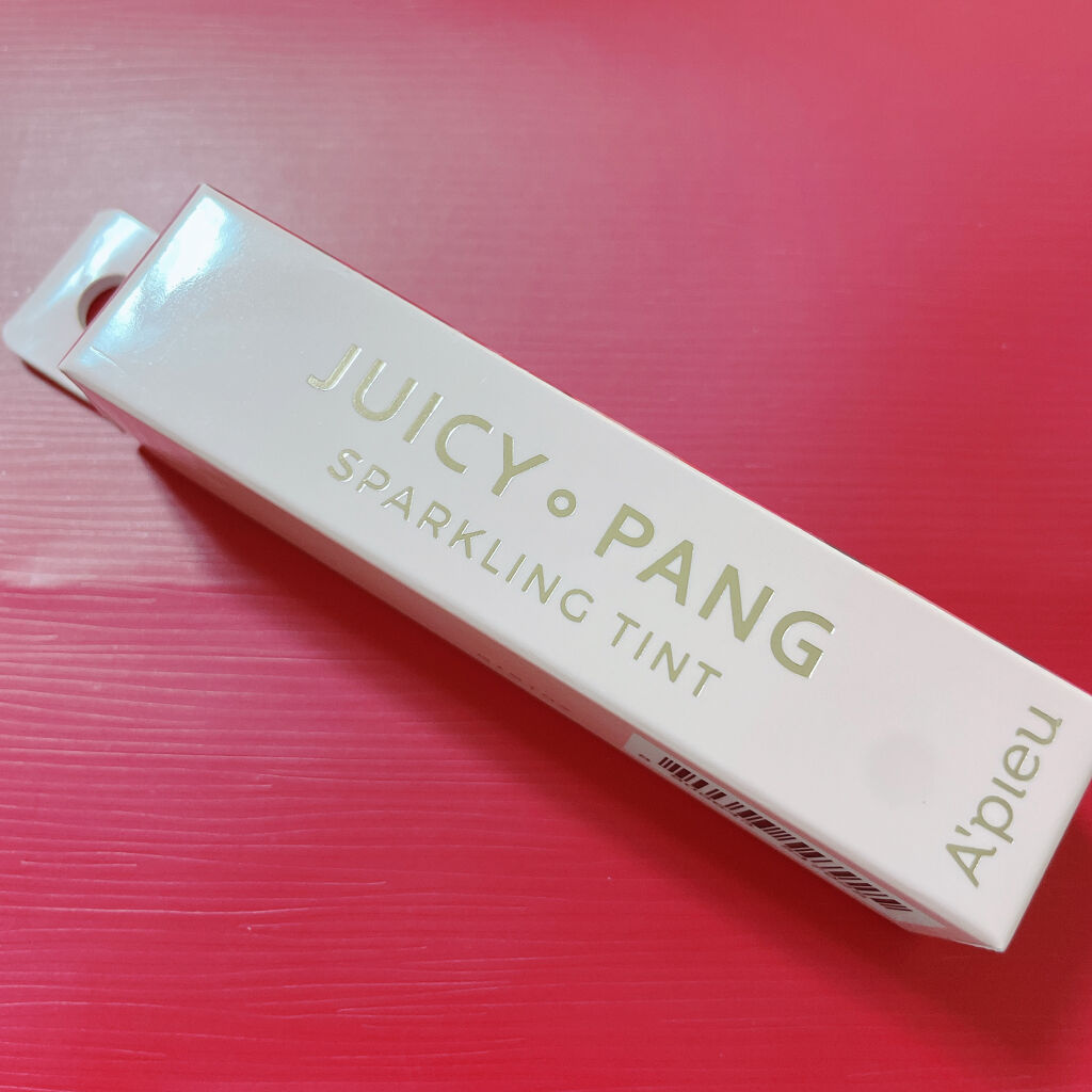 アピュー ジューシーパン スパークリングティント/A’pieu/口紅を使ったクチコミ（1枚目）