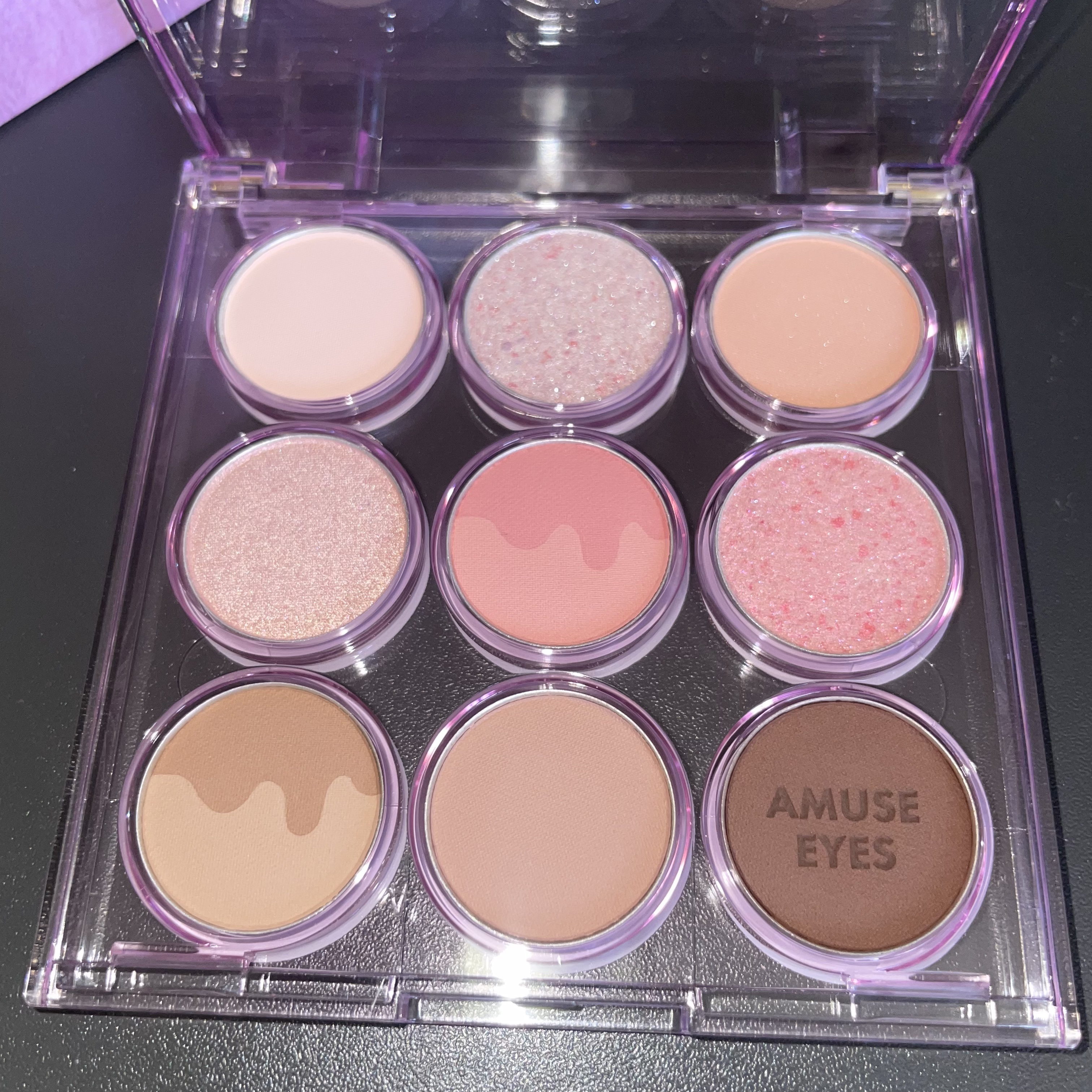 アイカラーパレット/AMUSE/アイシャドウパレットを使ったクチコミ（2枚目）