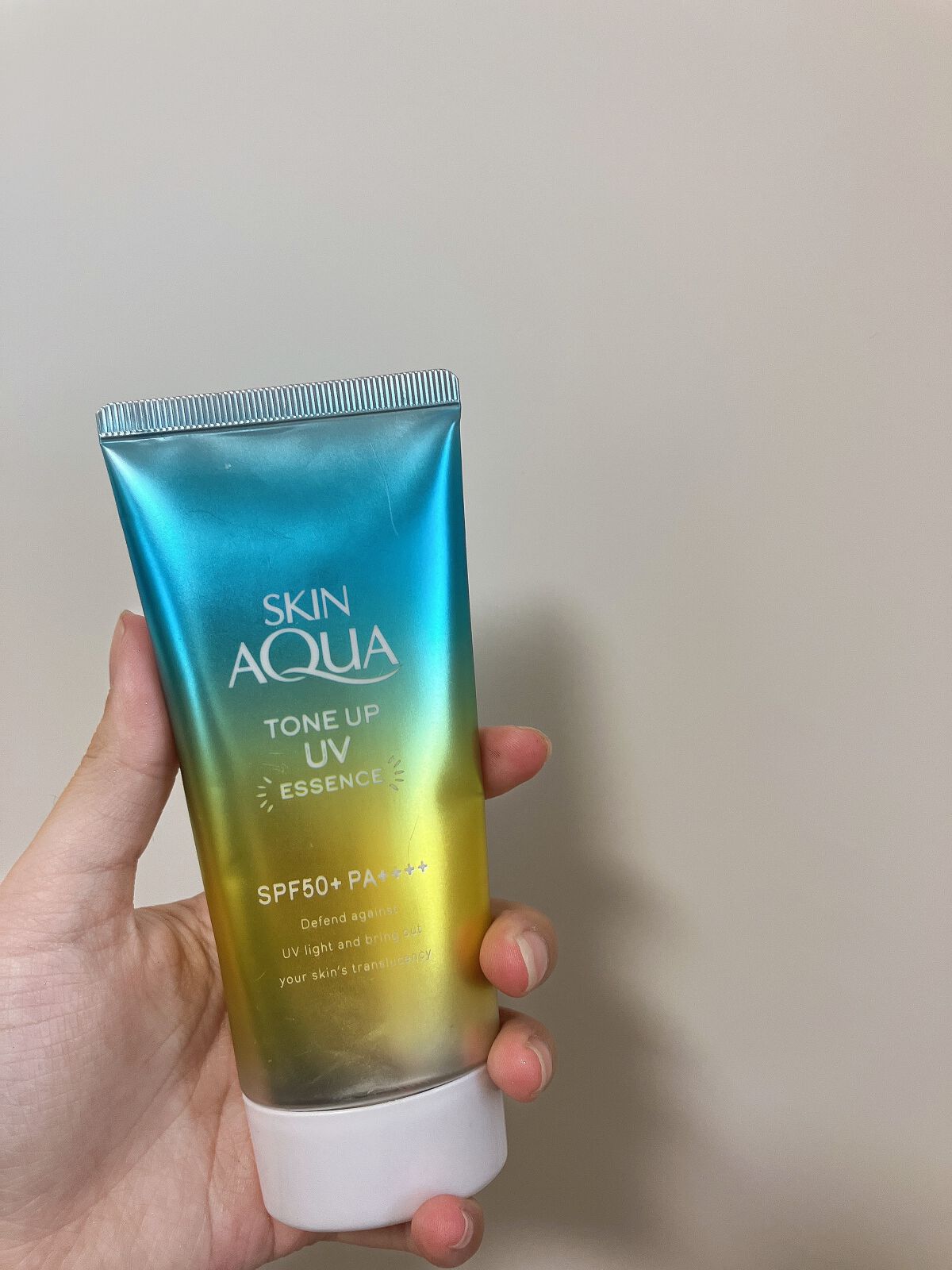 スキンアクア トーンアップUVエッセンス/スキンアクア/日焼け止めクリームを使ったクチコミ（1枚目）