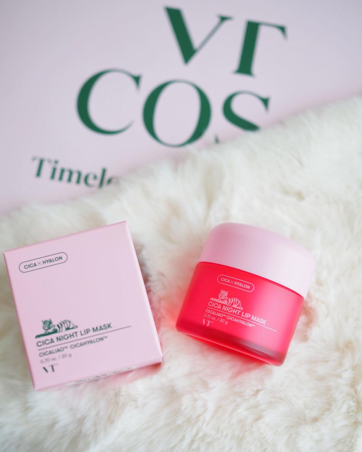 CICA ナイトリップマスク/VT/リップマスクを使ったクチコミ（1枚目）