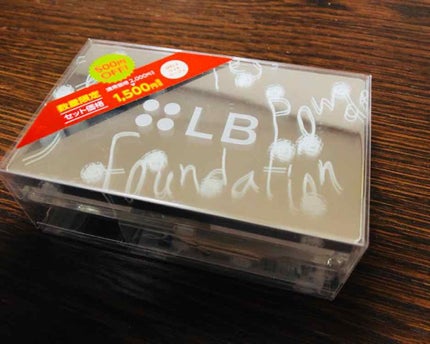 シームレスパウダーファンデーション/LB/パウダーファンデーションを使ったクチコミ(1枚目)