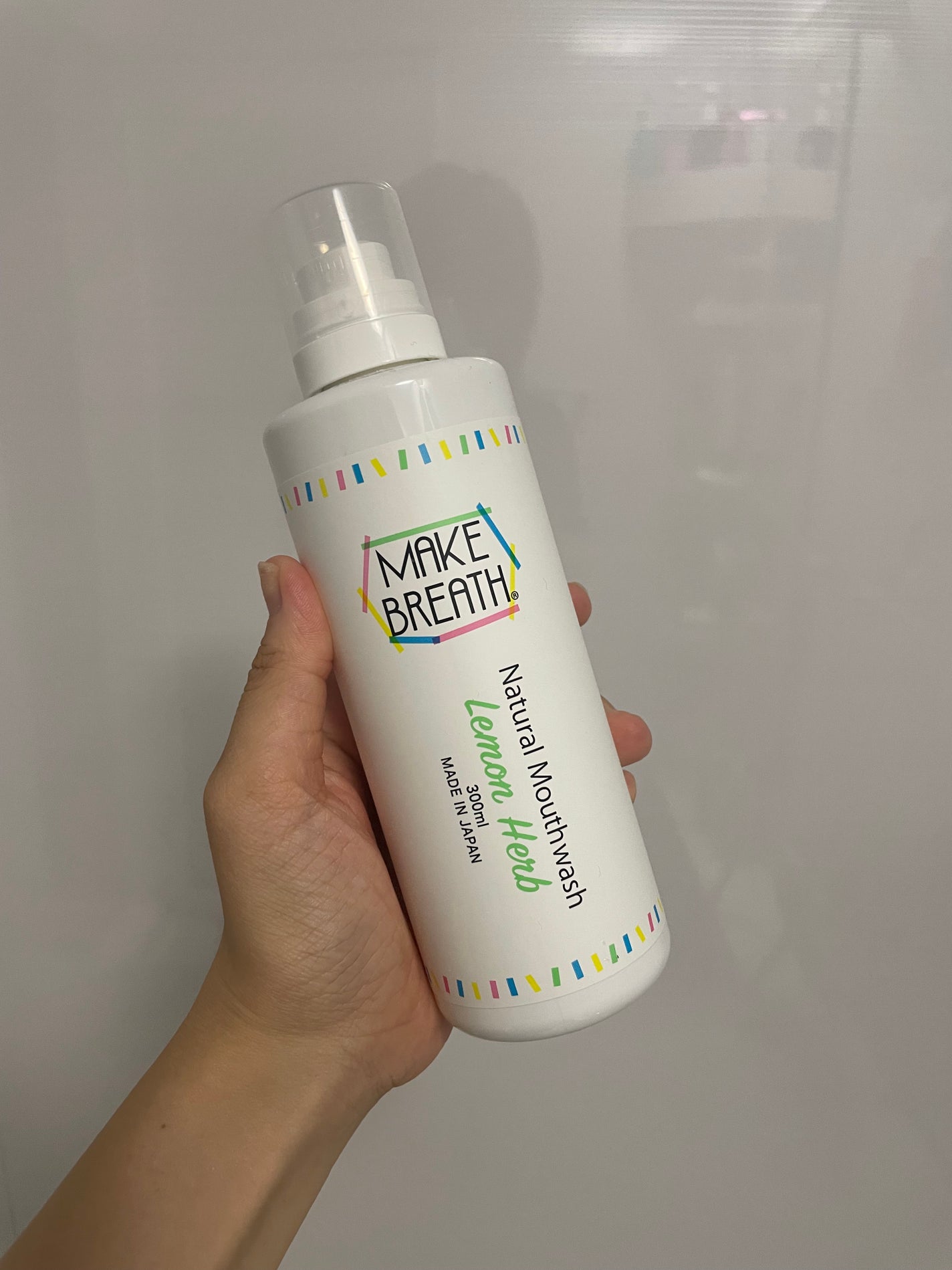 メイクブレス マウスウォッシュ/MAKE BREATH/マウスウォッシュ・スプレーを使ったクチコミ(1枚目)
