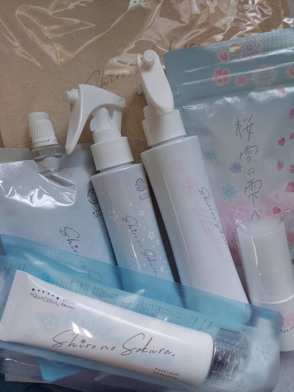 White Water Mist 〜水芭蕉〜/Shiro no Sakura./ミスト状化粧水を使ったクチコミ(2枚目)