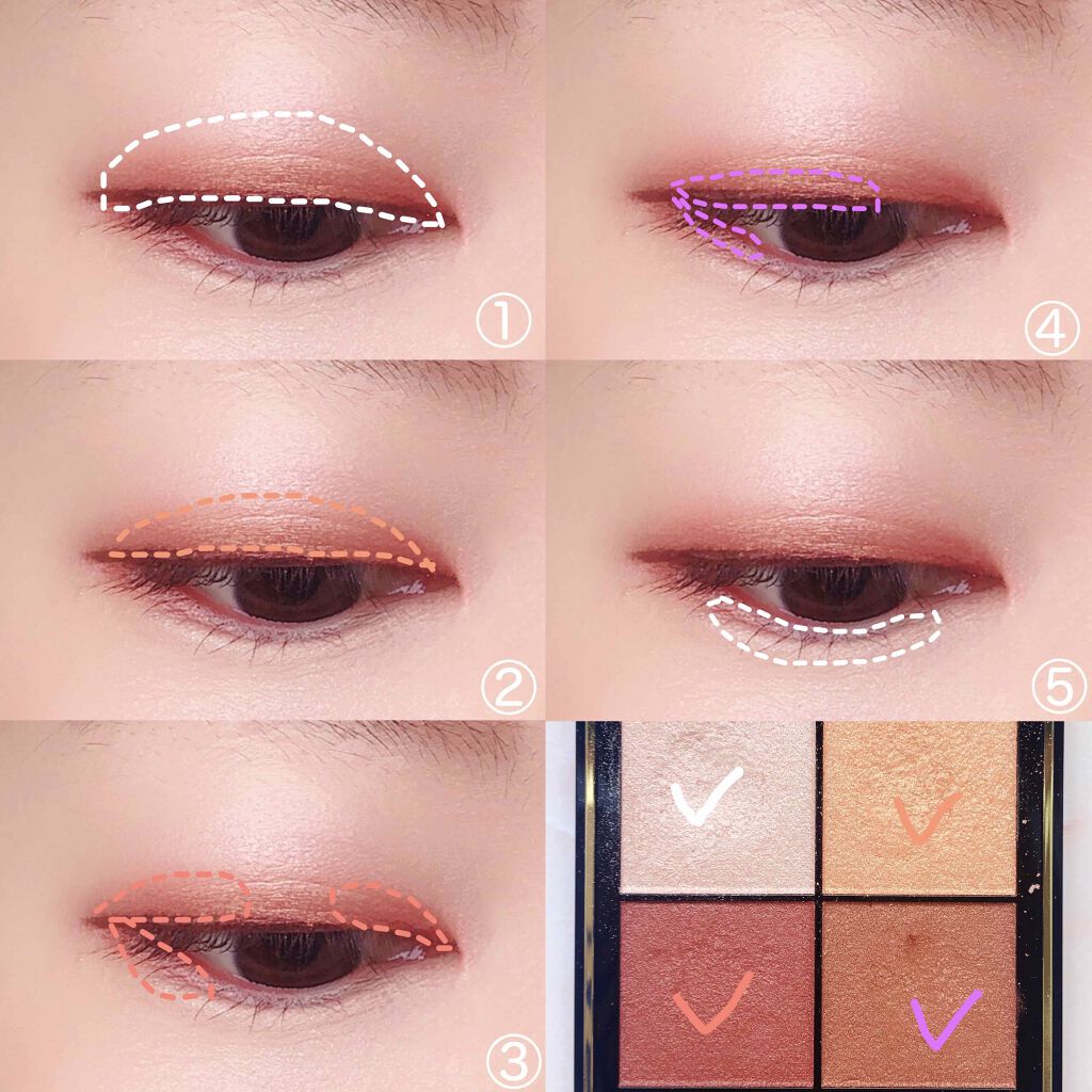 リアルクローズシャドウ/excel/アイシャドウパレットを使ったクチコミ(2枚目)