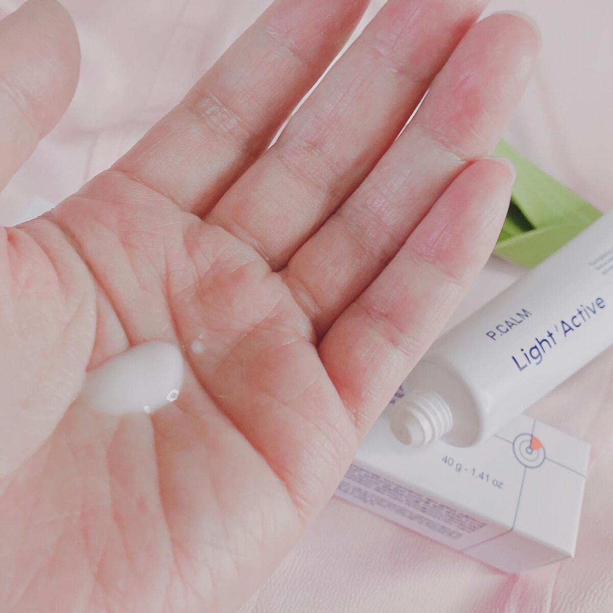 ライトアクティブクリーム/P.CALM/フェイスクリームを使ったクチコミ(3枚目)