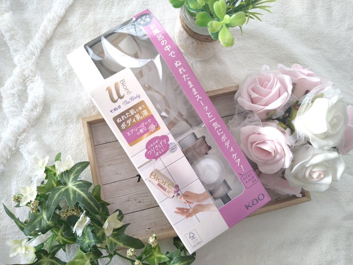 ザ ボディ ぬれた肌に使うボディ乳液 エアリーブーケの香り/ビオレu/ボディミルクを使ったクチコミ(2枚目)
