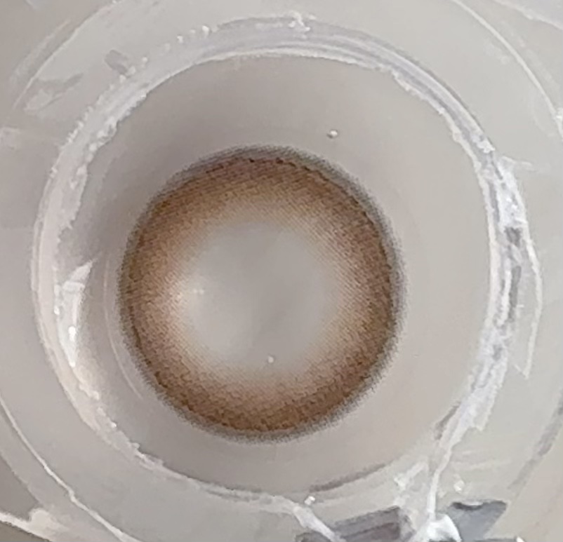 OOHA Dew e Dew 1day Choco（チョコ）/OOHA/ワンデー（１DAY）カラコンを使ったクチコミ（2枚目）