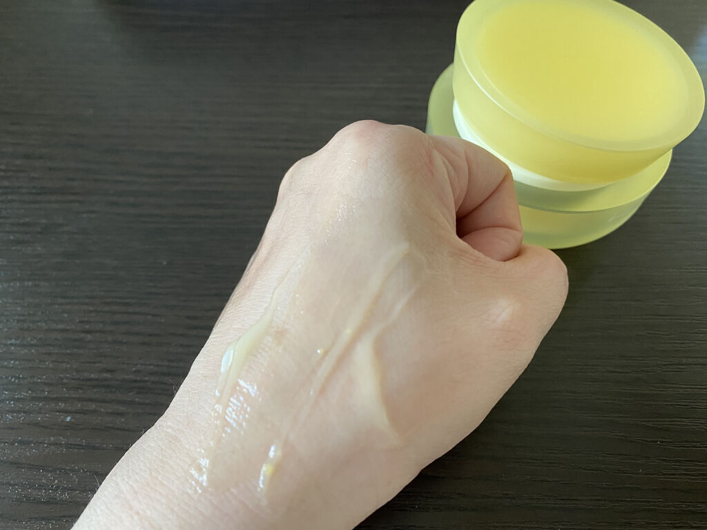 月光ゆず睡眠パック(旧バージョン)/HANYUL(ハンユル)/フェイスクリームを使ったクチコミ（3枚目）