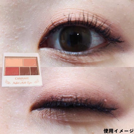 パーフェクトマルチアイズ/キャンメイク/アイシャドウパレットを使ったクチコミ(1枚目)