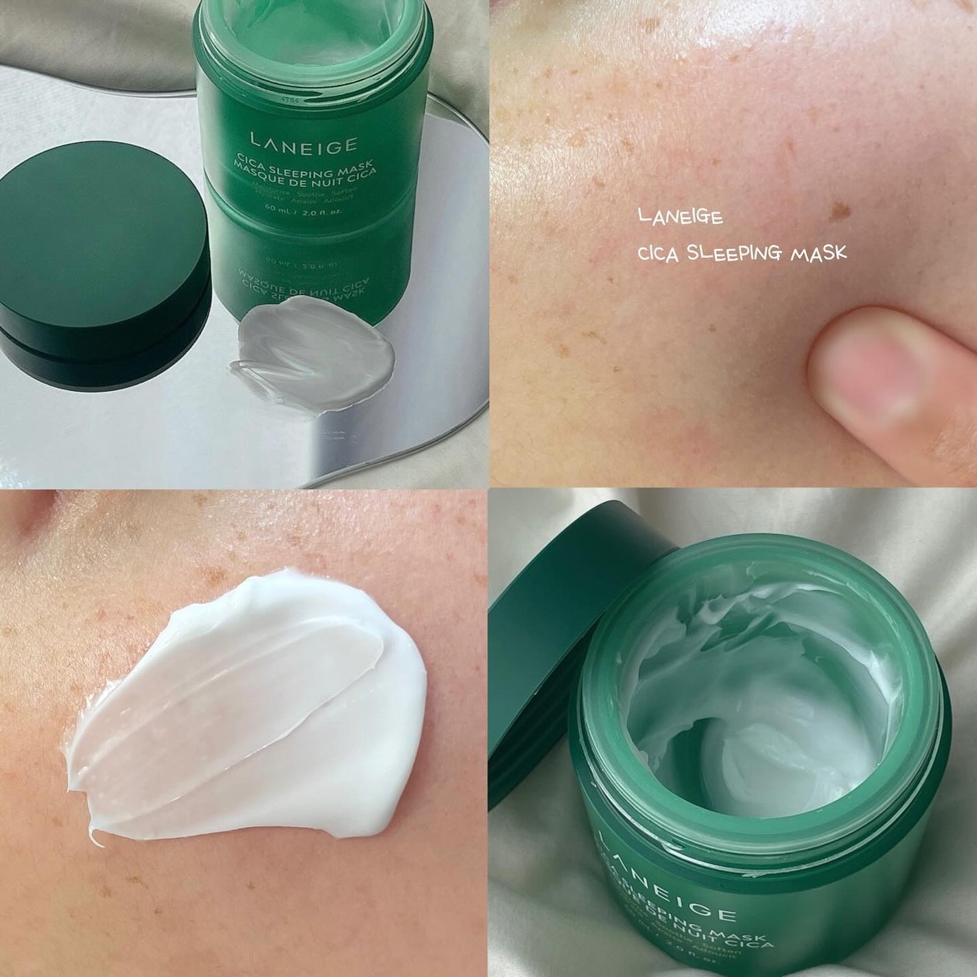 シカスリーピングマスク/LANEIGE/フェイスクリームを使ったクチコミ(1枚目)