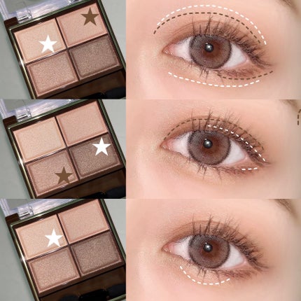 スキニーリッチシャドウ/excel/アイシャドウパレットを使ったクチコミ(3枚目)