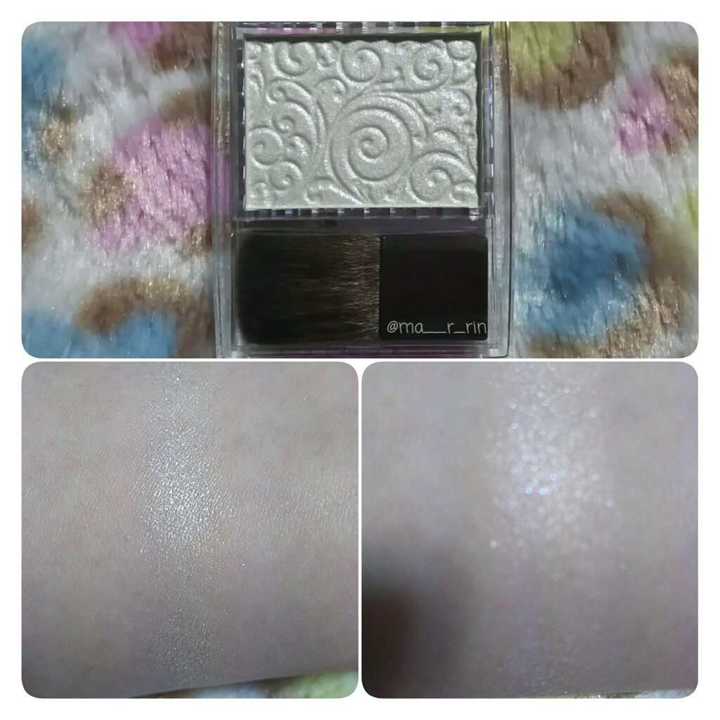 パールグロウハイライト/CEZANNE/パウダーハイライトを使ったクチコミ(2枚目)