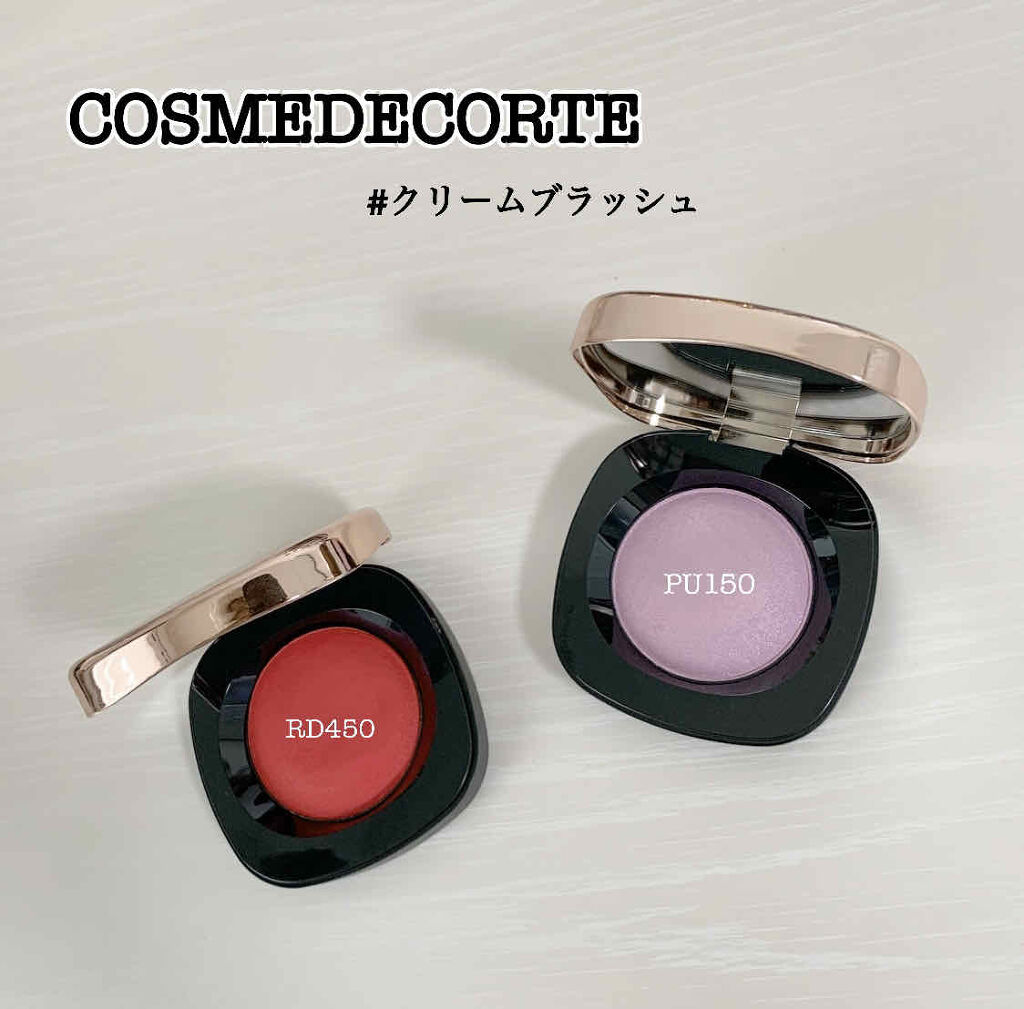 クリーム ブラッシュ/DECORTÉ/ジェル・クリームチークを使ったクチコミ（1枚目）