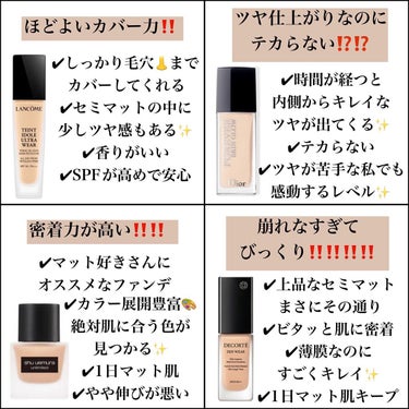 タンイドル ウルトラ ウェア リキッド/LANCOME/リキッドファンデーションを使ったクチコミ（4枚目）