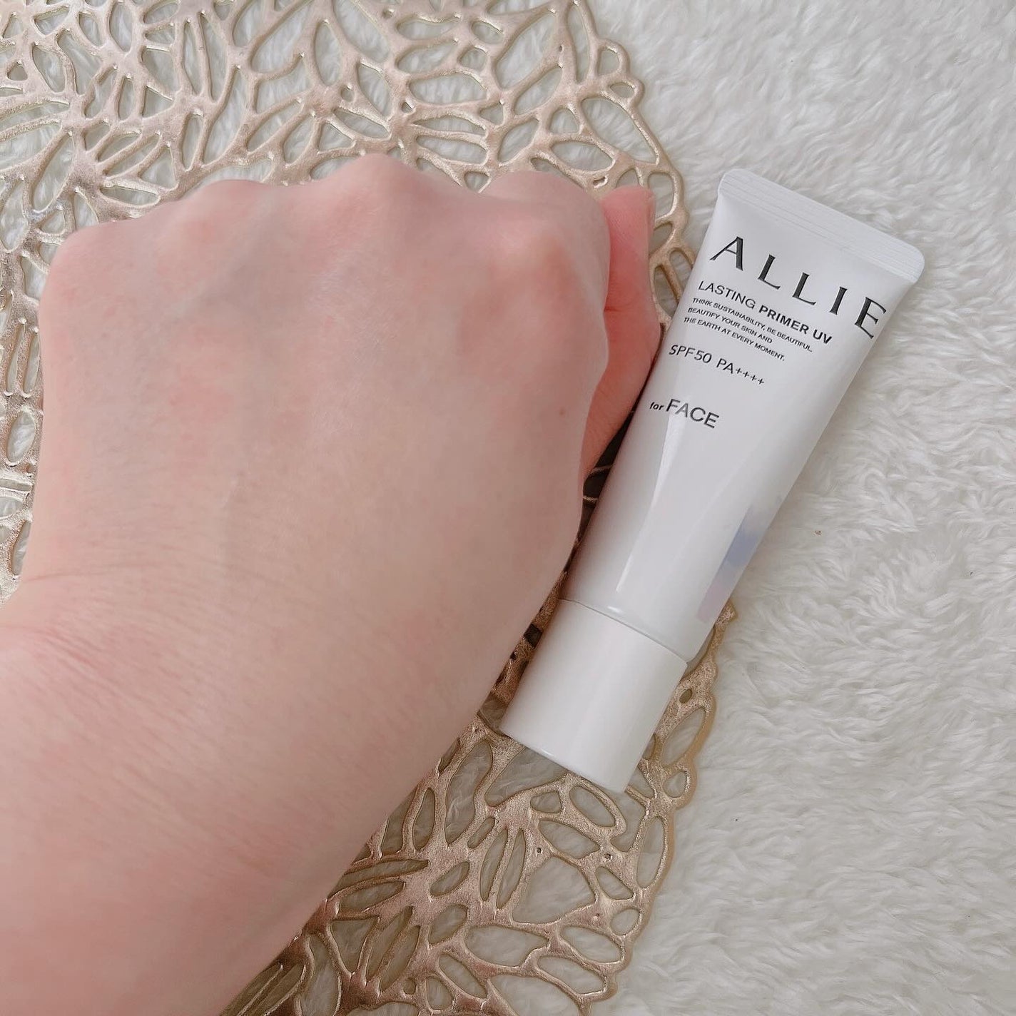 クロノビューティ カラーオンUV/アリィー/日焼け止めクリームを使ったクチコミ(5枚目)