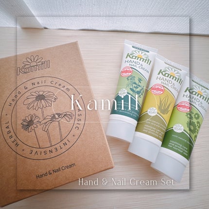 ハンド&ネイルクリームミニ 企画セット30ml*3/カミール/その他キットセットを使ったクチコミ(1枚目)