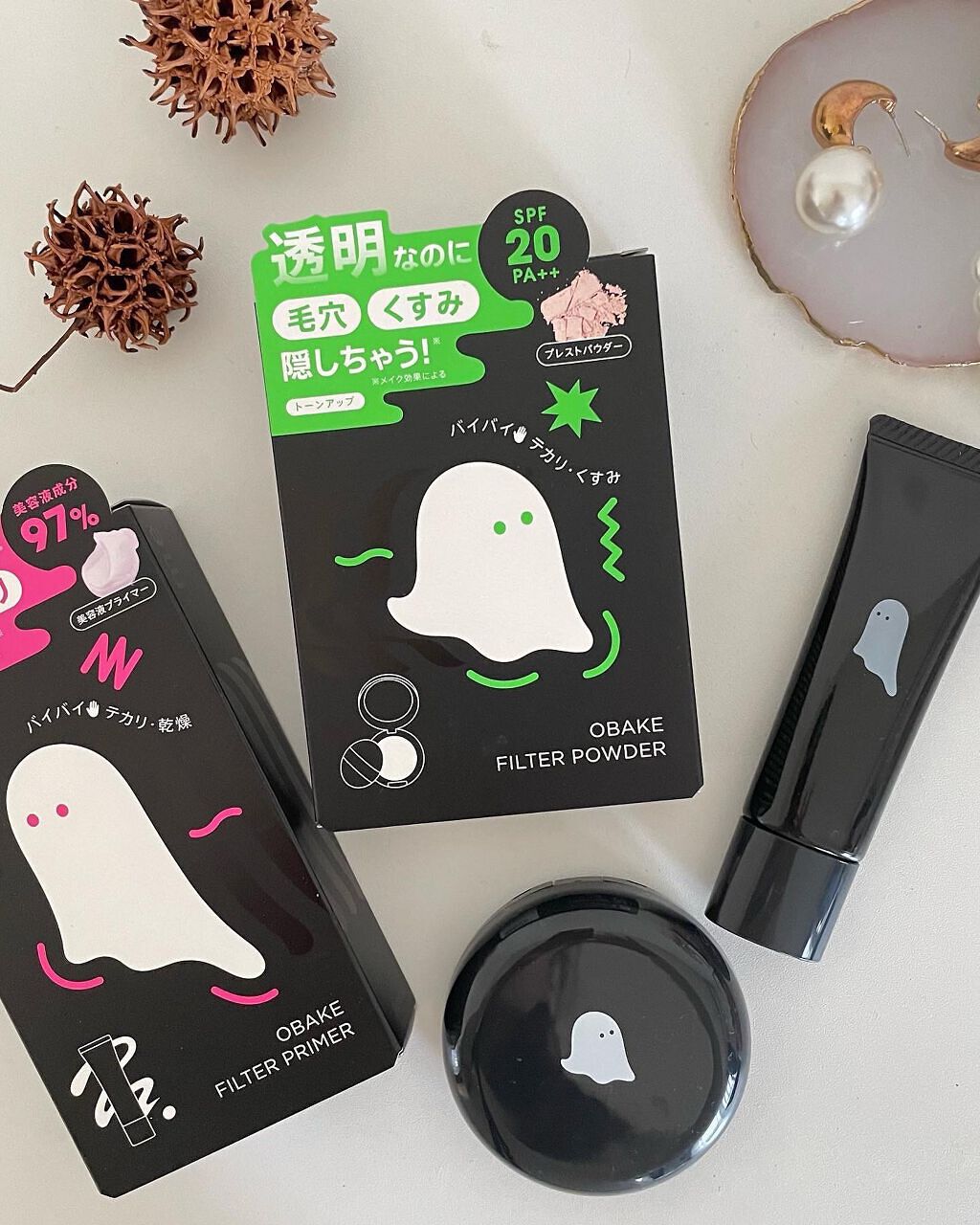 おばけフィルターパウダー/ミー/プレストパウダーを使ったクチコミ（1枚目）