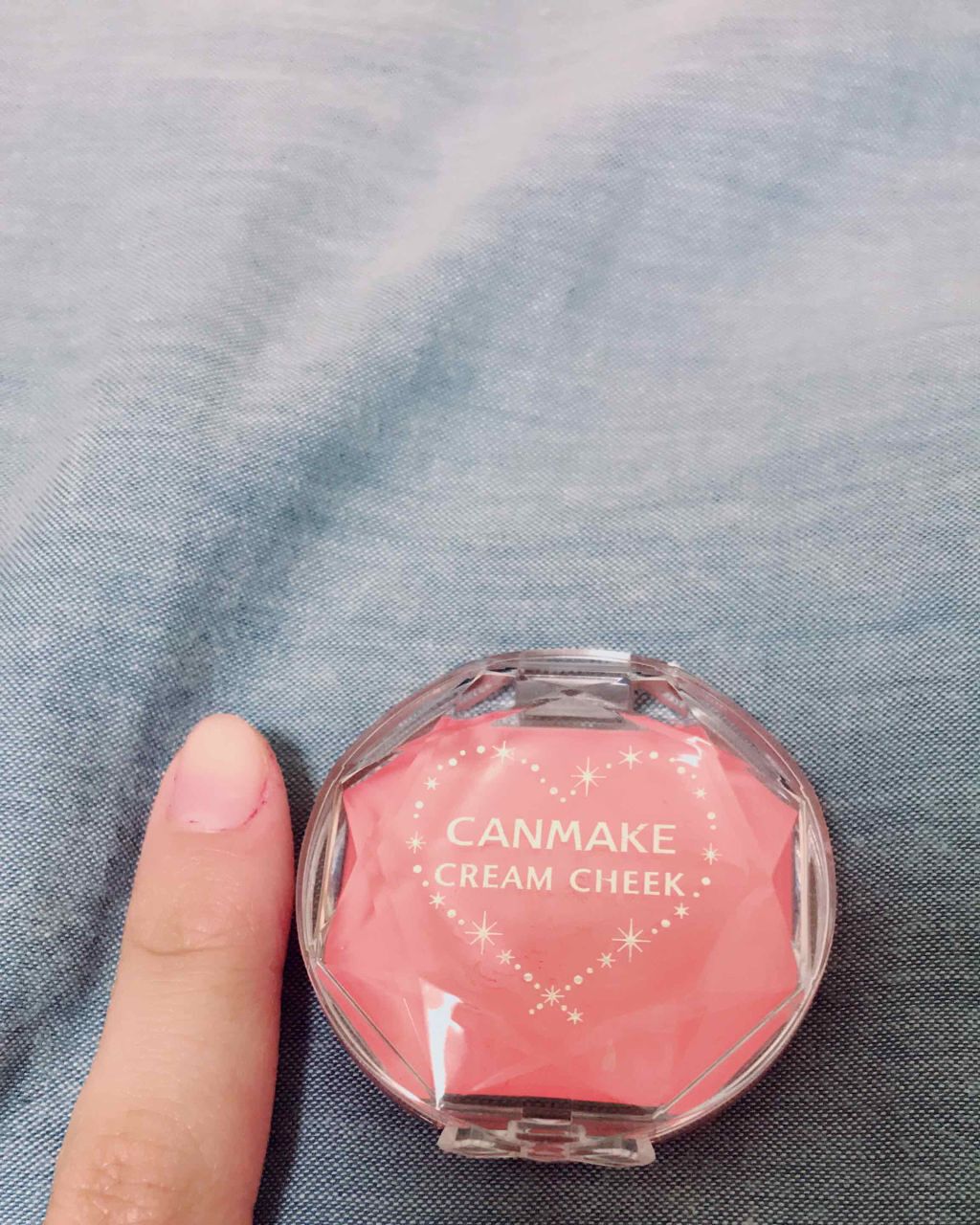 クリームチーク/キャンメイク/ジェル・クリームチークを使ったクチコミ（2枚目）