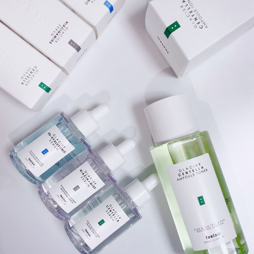 GLACIER CENTELLA SERUM /feelxo/美容液を使ったクチコミ（2枚目）