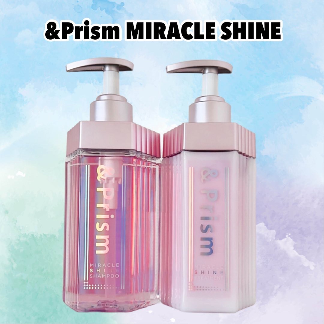 ミラクル シャイン シャンプー/ヘアトリートメント/&Prism/市販シャンプーを使ったクチコミ（1枚目）