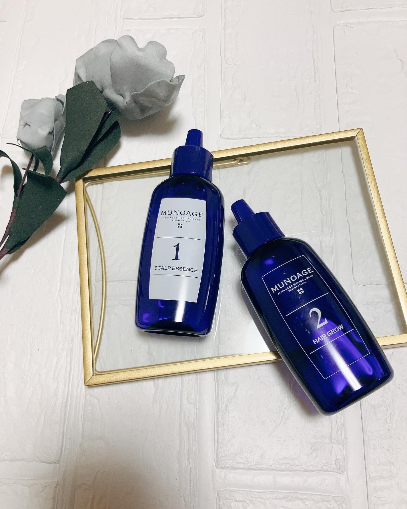 Wアプローチヘアプログラム/MUNOAGE(ミューノアージュ)/頭皮ローションを使ったクチコミ(1枚目)