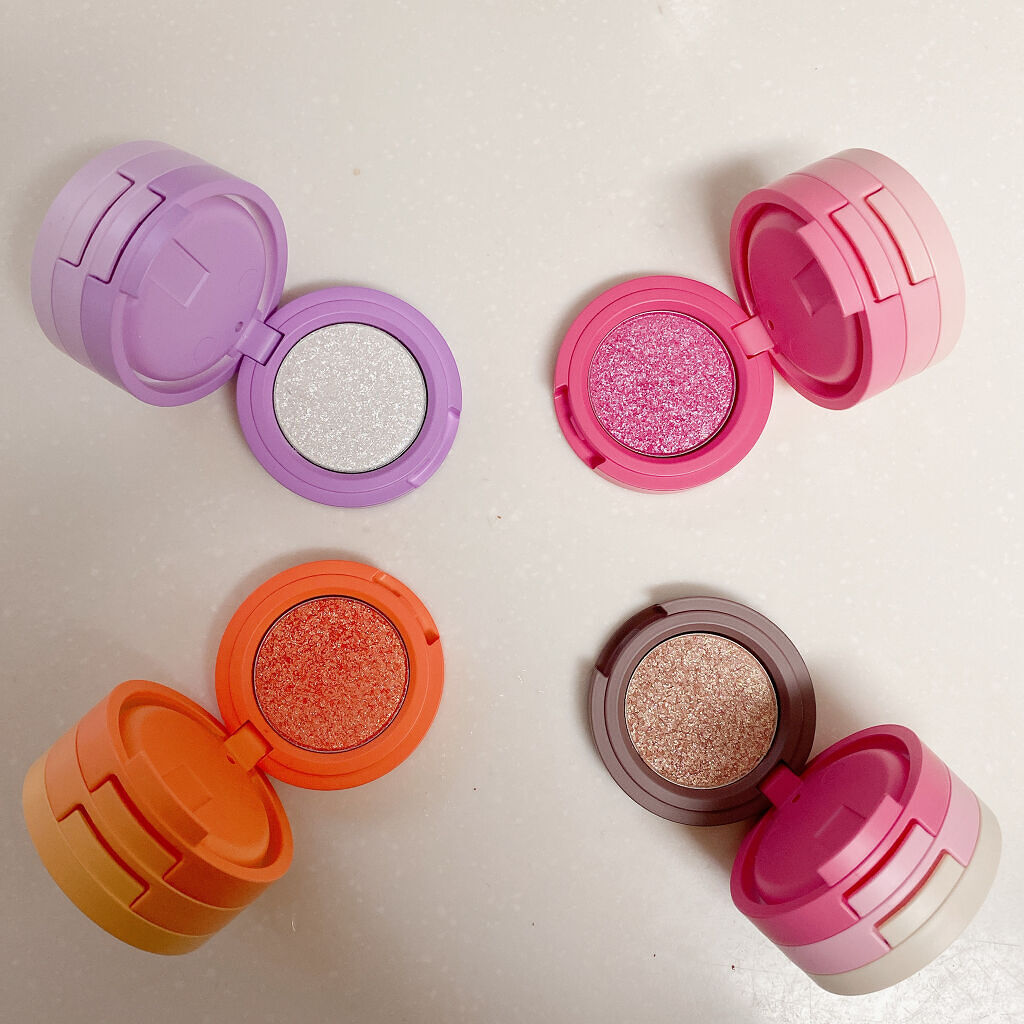 3inコンパクト リップ＆アイズ アマンダオレンジ/アンドカラー/単色アイシャドウを使ったクチコミ（1枚目）