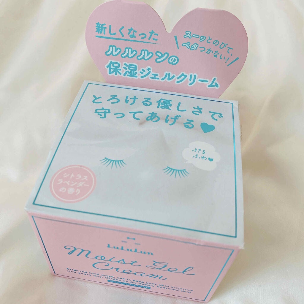 ルルルン モイストジェルクリーム(保湿タイプ)/ルルルン/フェイスクリームを使ったクチコミ(1枚目)