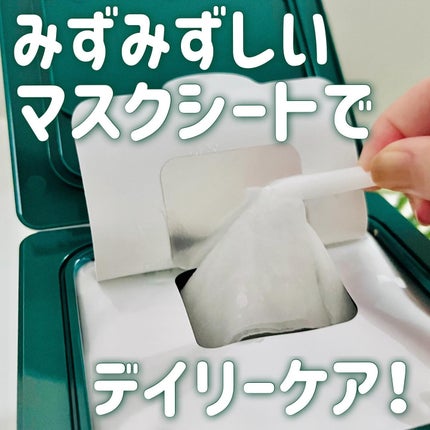 グリーンダーマCICA デイリーシートマスク/ネイチャーリパブリック/シートマスク・パックを使ったクチコミ(1枚目)