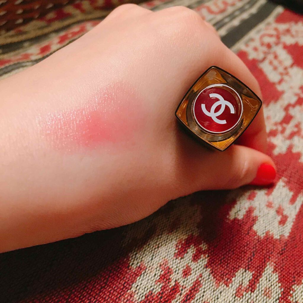 ルージュ ココ フラッシュ/CHANEL/口紅を使ったクチコミ(2枚目)