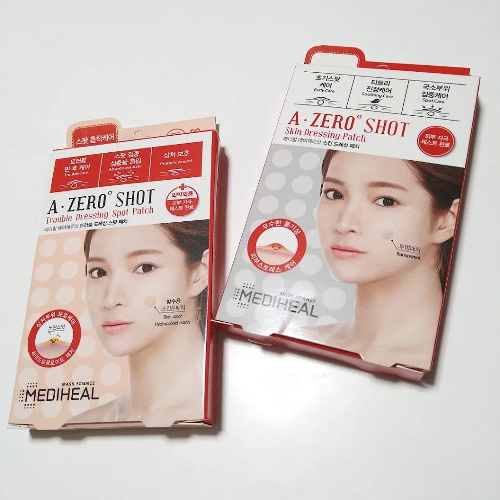 A-zero Shot Trouble Dressing Spot Patch/MEDIHEAL/シートマスク・パックを使ったクチコミ（1枚目）