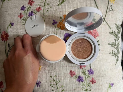 セラムフィット フルカバー グロークッション/ByUR/クッションファンデーションを使ったクチコミ(4枚目)