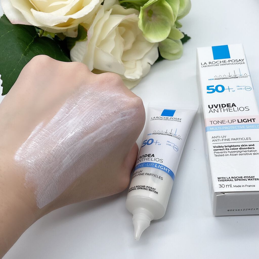 UVイデア XL プロテクショントーンアップ/ラ ロッシュ ポゼ/日焼け止めクリームを使ったクチコミ(3枚目)